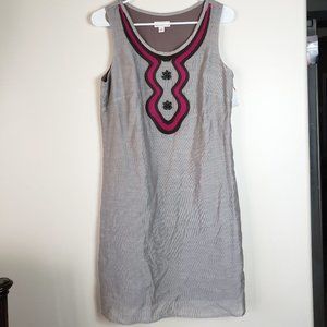 Grey Brown Boho Dress